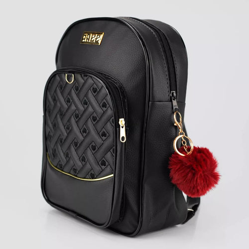 Imagem 2 de 4 de Mochila Feminina De Couro Social Pequena Blogueira