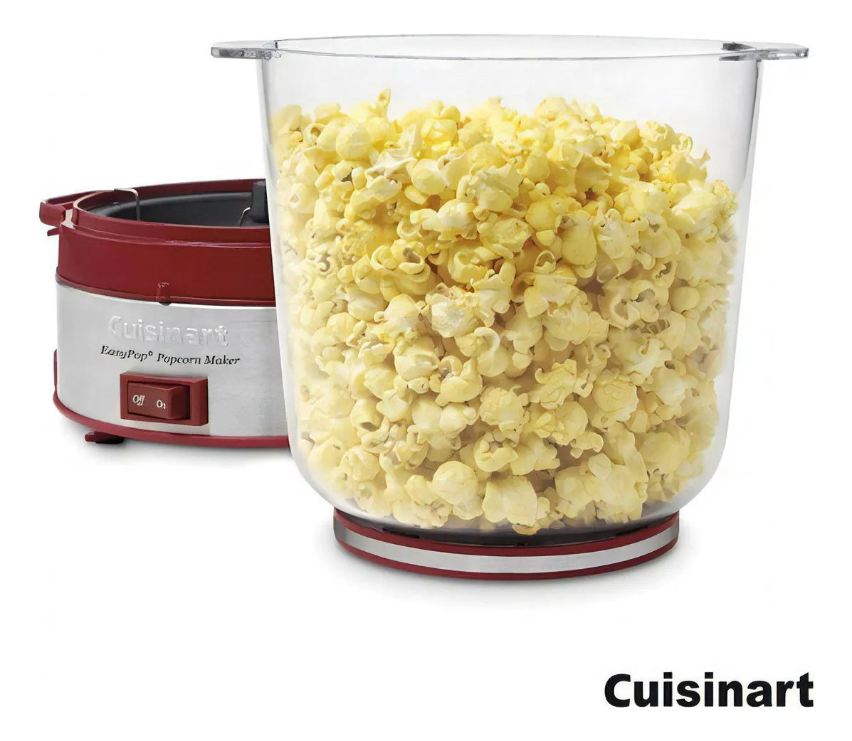 Pipoqueira Elétrica 127v Cpm 700 Cuisinart Vermelha Cor Vermelho - Image 2