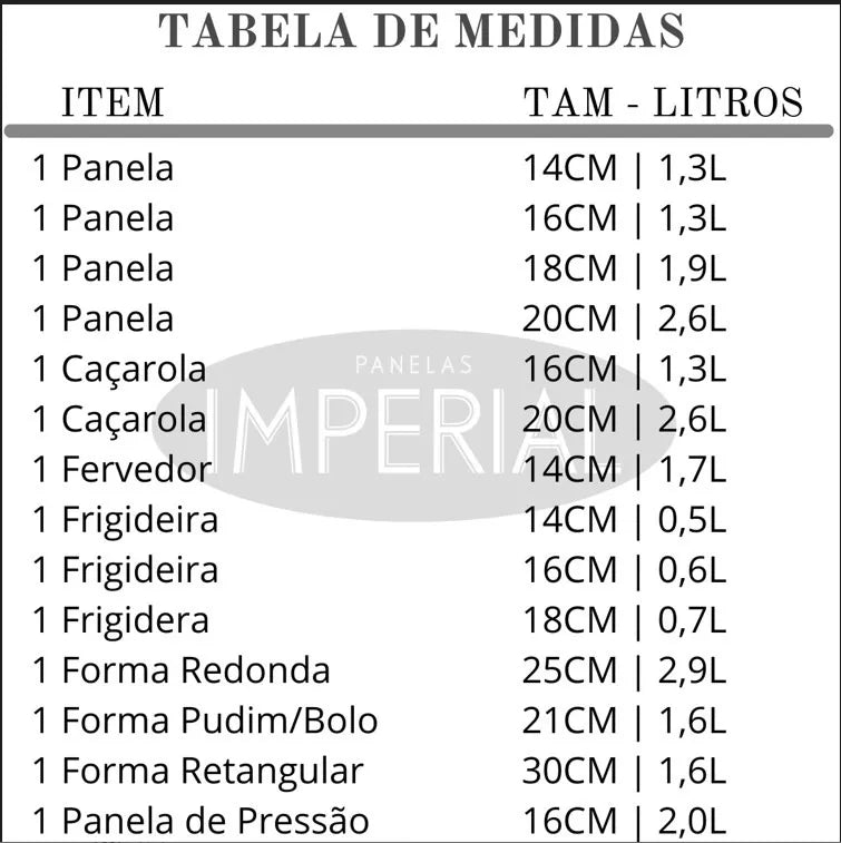 Conjunto Panelas 17 Pc Antiaderente Brinde Panela Pressão - Image 2