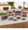 Kit Potes Herméticos Plásticos Cinza 12 Unidades Electrolux - Image 1