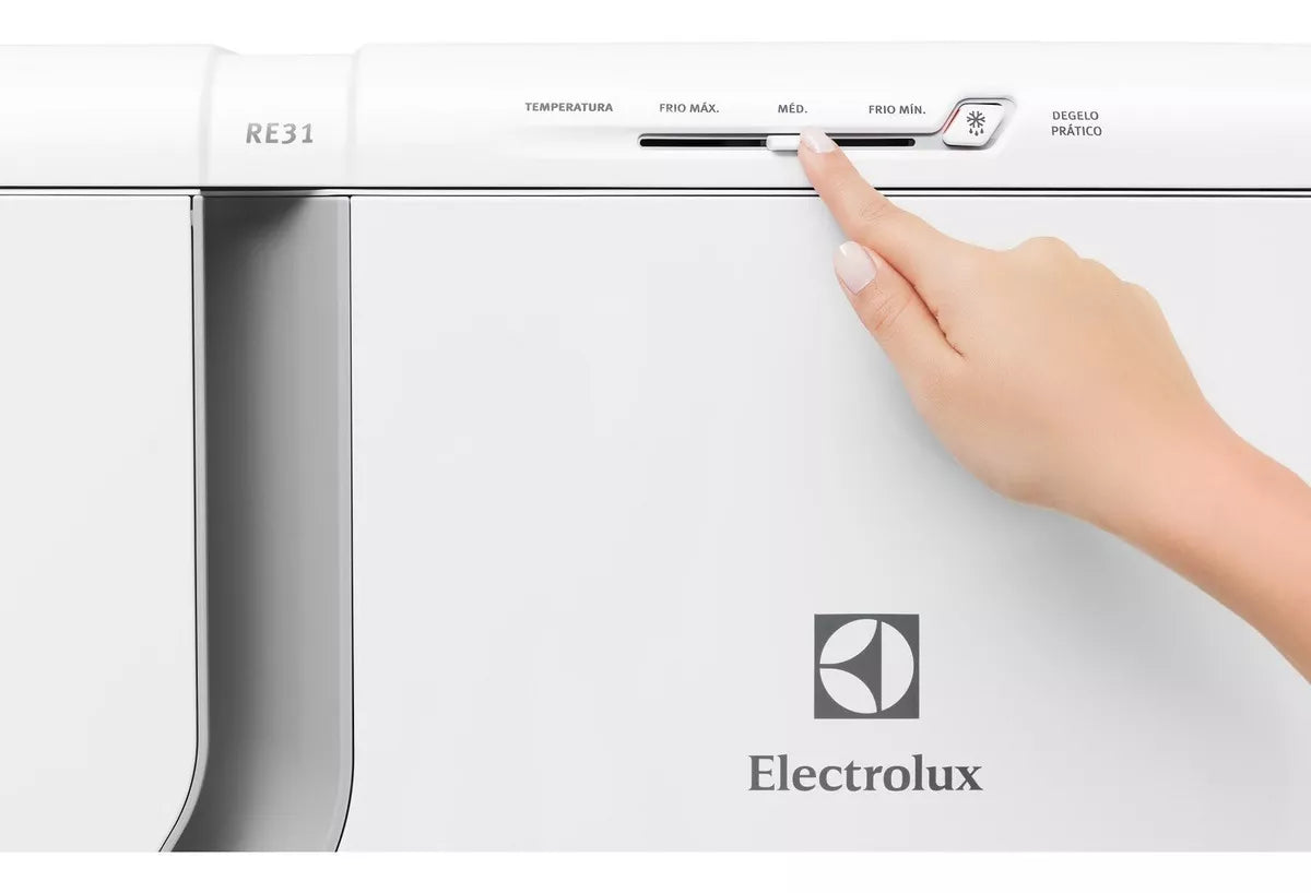 Geladeira Re31 Cycle Defrost 240l Degelo Prático Uma Porta Com Branco Electrolux 127v - Image 5