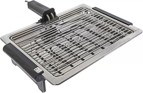 Imagem 3 de 5 de Churrasqueira Elétrica Portátil Grelha Removível Bandeja Coletora Cotherm Giulietta Grill 1250W 110V