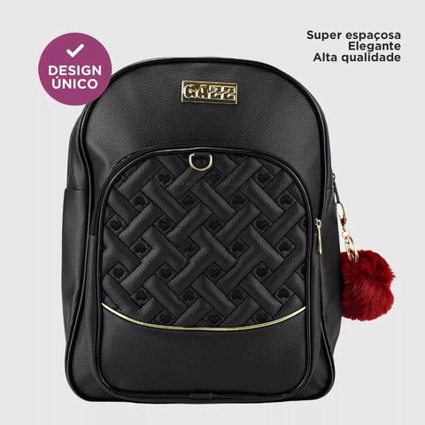 Mochila Feminina De Couro Social Pequena Blogueira