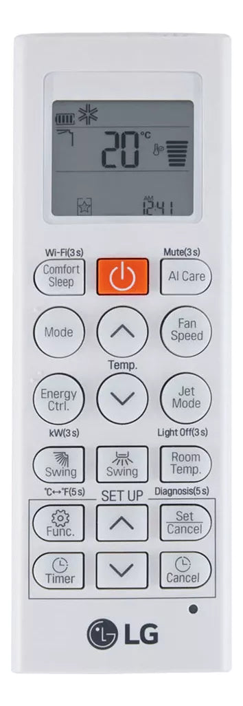 Ar Condicionado LG Voice Dual Inverter Ia 9000 Btus Só Frio 220v Branco - Image 6
