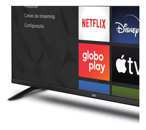 Imagem 3 de 5 de Smart Tv 43'' Full Hd Com Roku Tv 43s5135/78g Aoc Bivolt